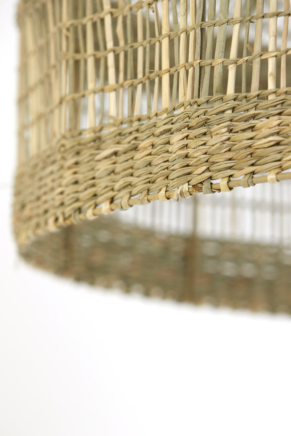 Latika Natural Seagrass Pendant Light 55cm