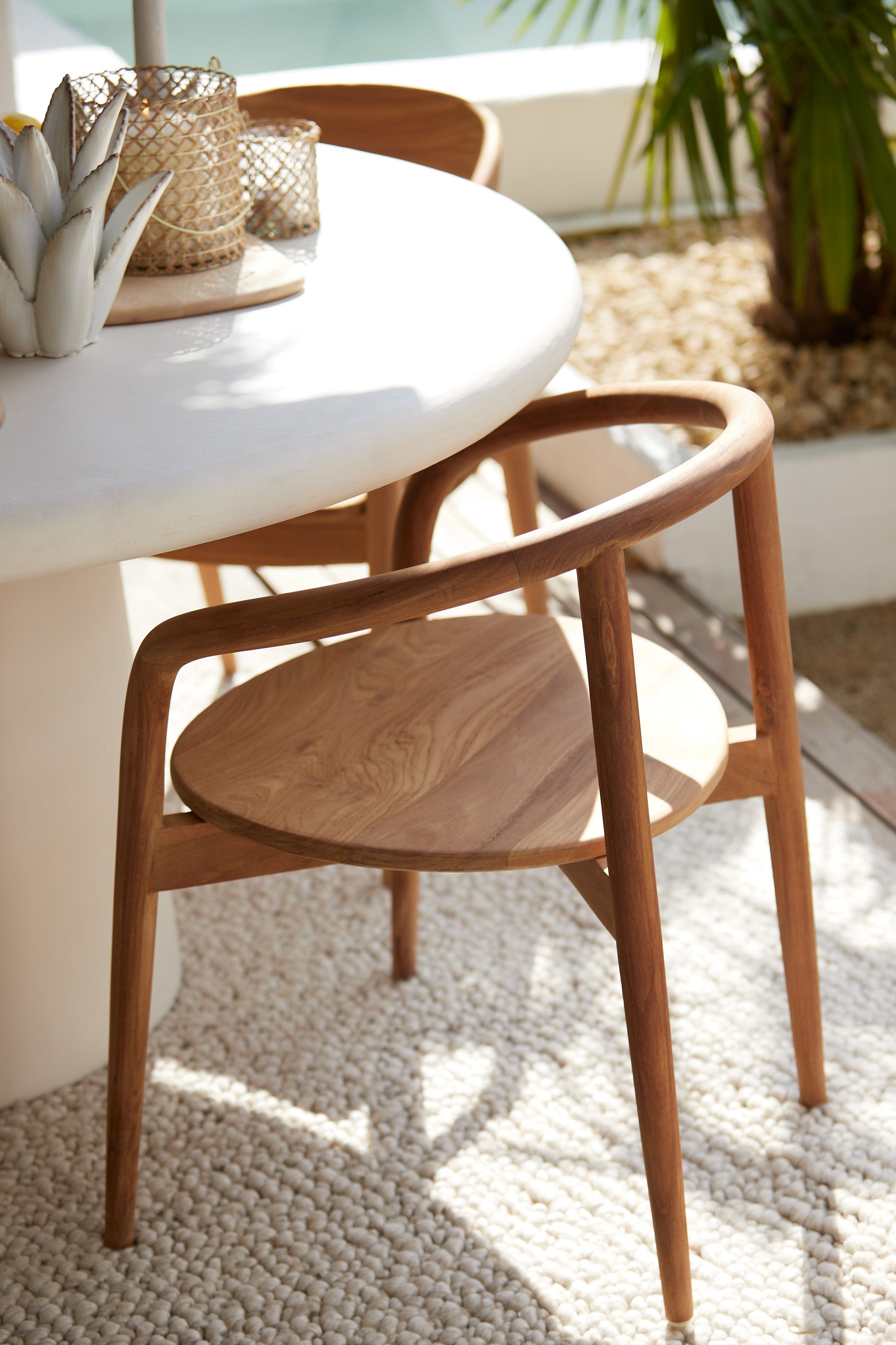 Palca Natural Wood Dining Chair