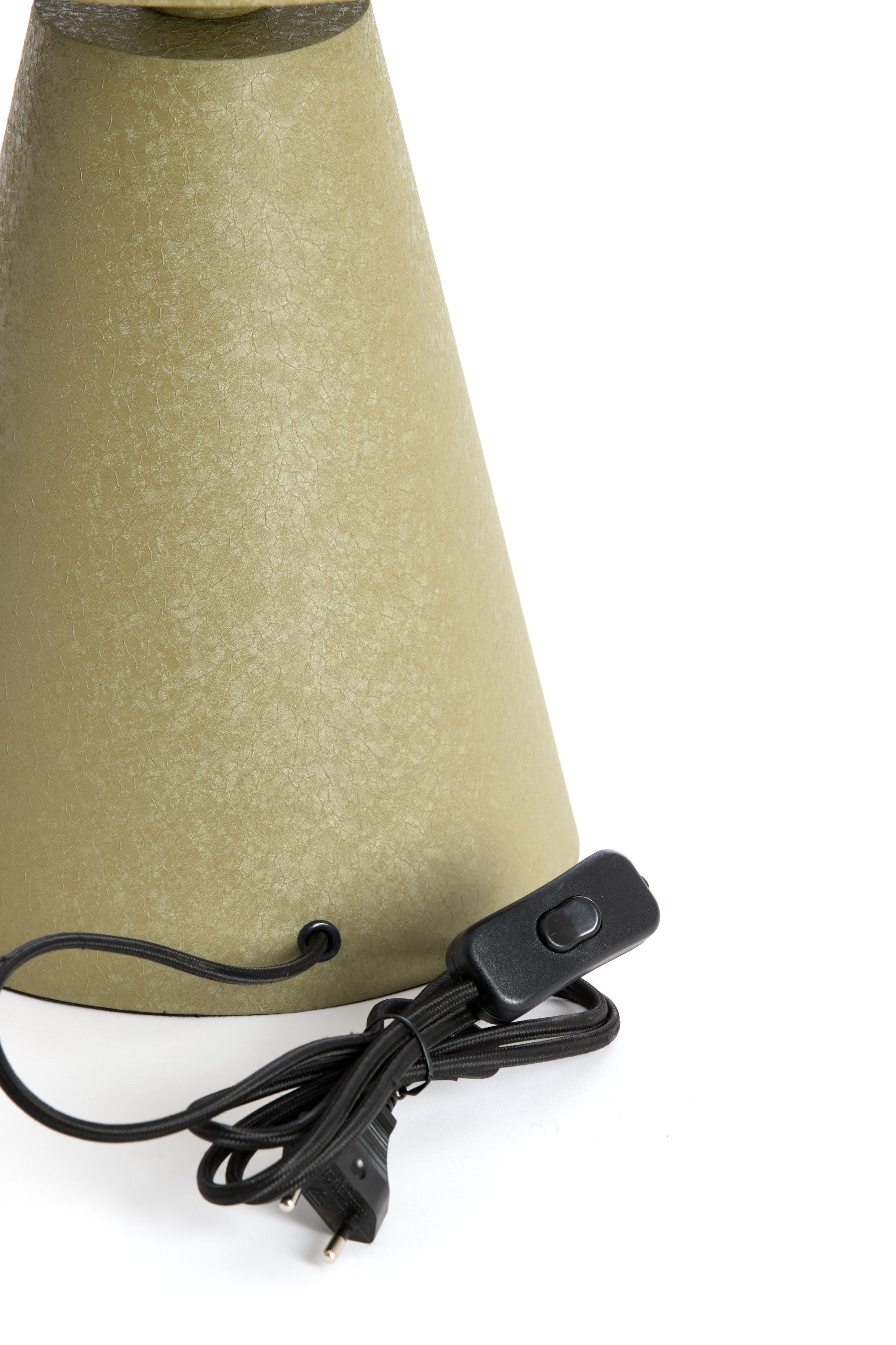 Surrina Matt Olive Green Metal Table Lamp 49cm