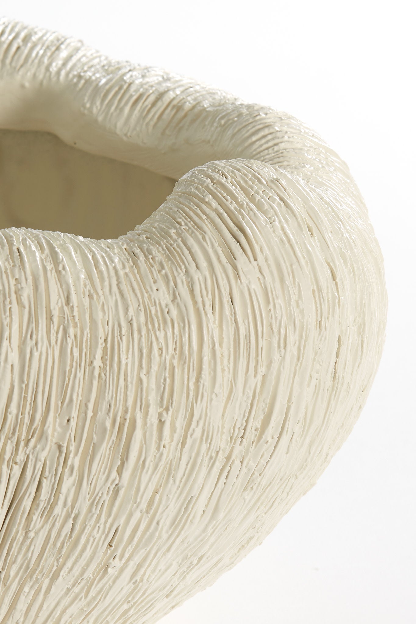 Denisa Cream Vase 34cm