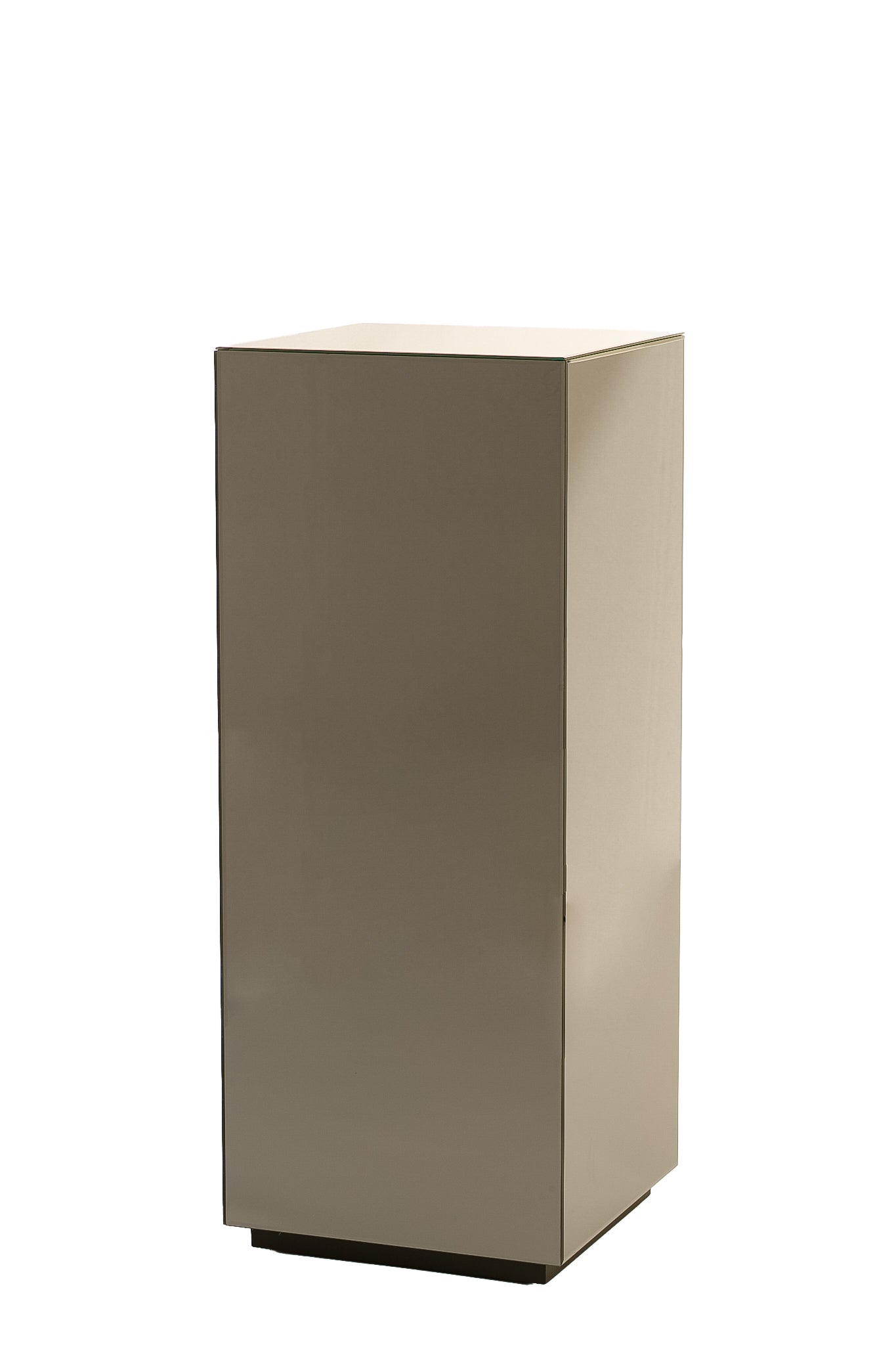Daxton Brown Glass Plinth 100cm