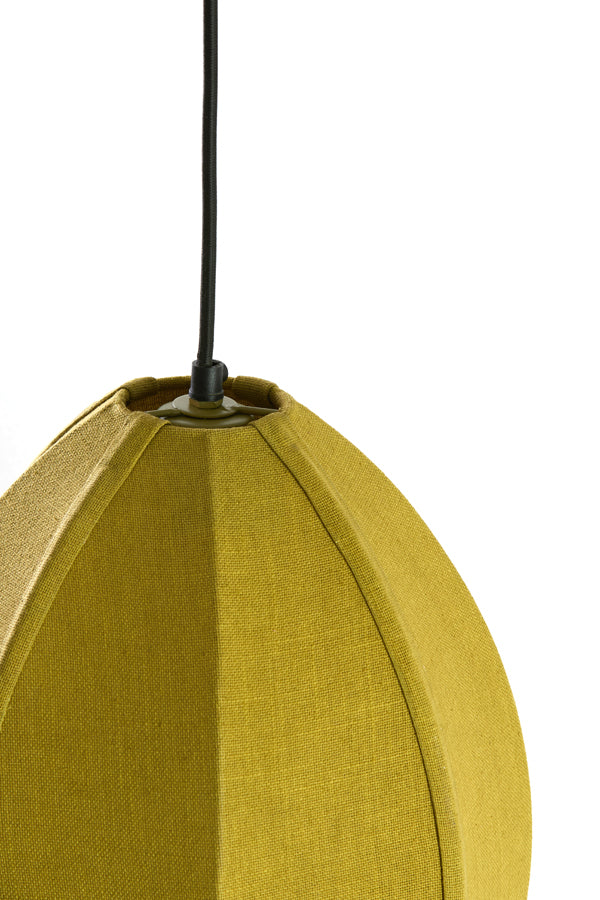 Milatos Olive Green Jute Pendant Light 28.5cm