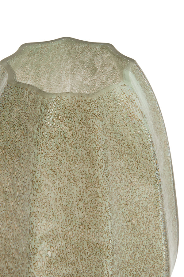 Bradley Grey/Green Glass Vase 38cm