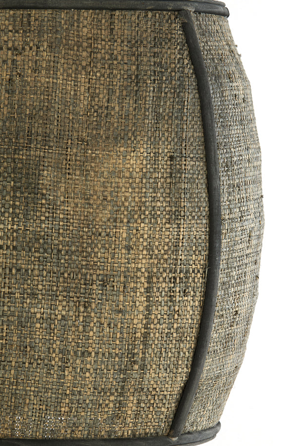 Bozona Brown/Grey Rattan Pendant Light 38.5cm