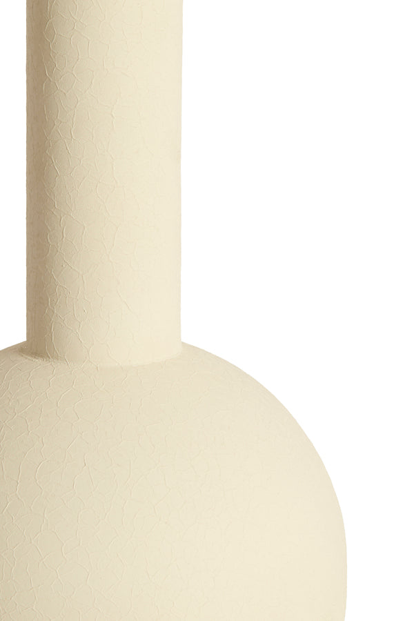 Benao Matt Cream Metal Table Lamp Base 38.5cm