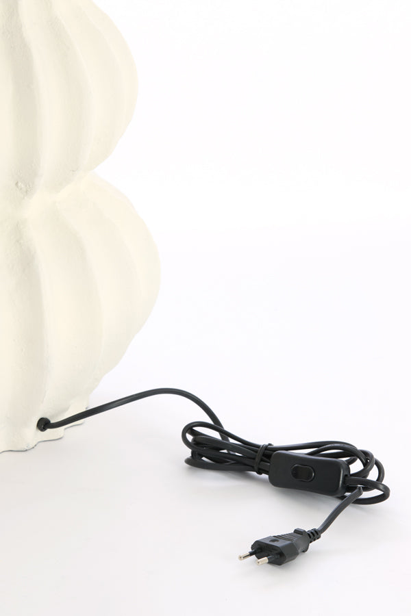 Kelian Cream Metal Table Lamp Base