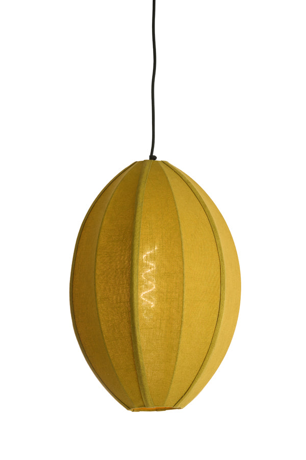 Milatos Olive Green Jute Pendant Light 38cm