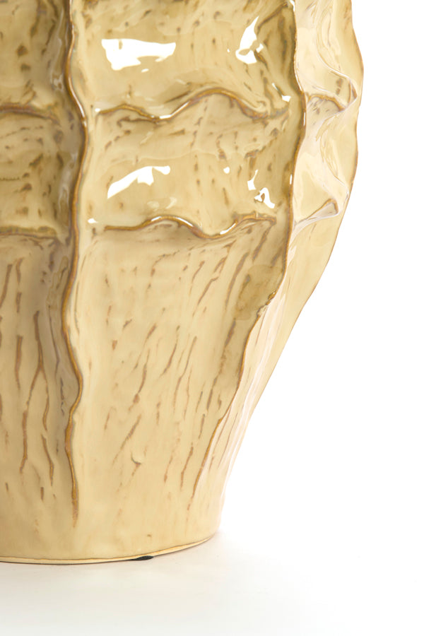 Loseto Light Brown Ceramic Vase 35cm