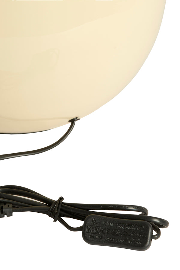 Benao Gloss Cream Metal Table Lamp Base 53cm