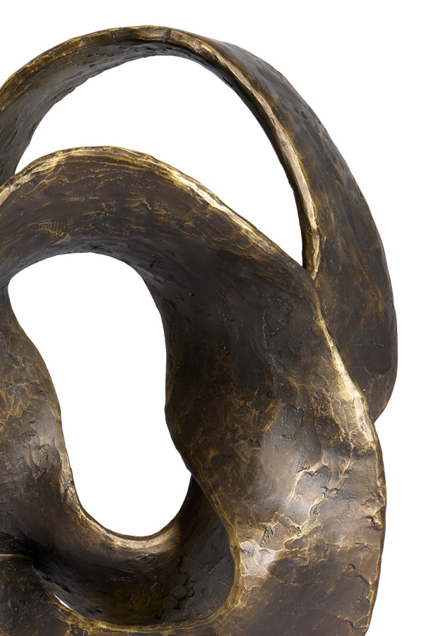 Isolde Antique Bronze & Black Ornament