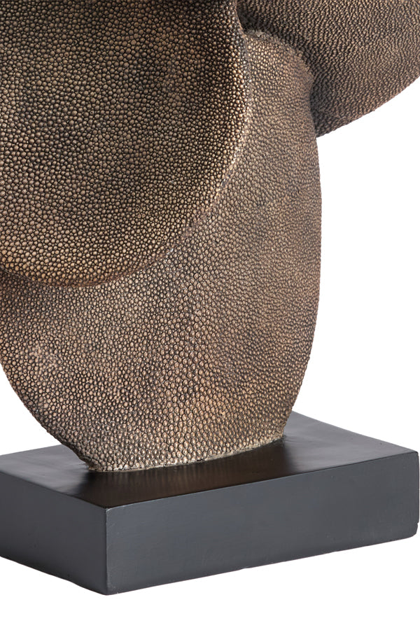 Axis Dark Brown & Black Ornament 45cm