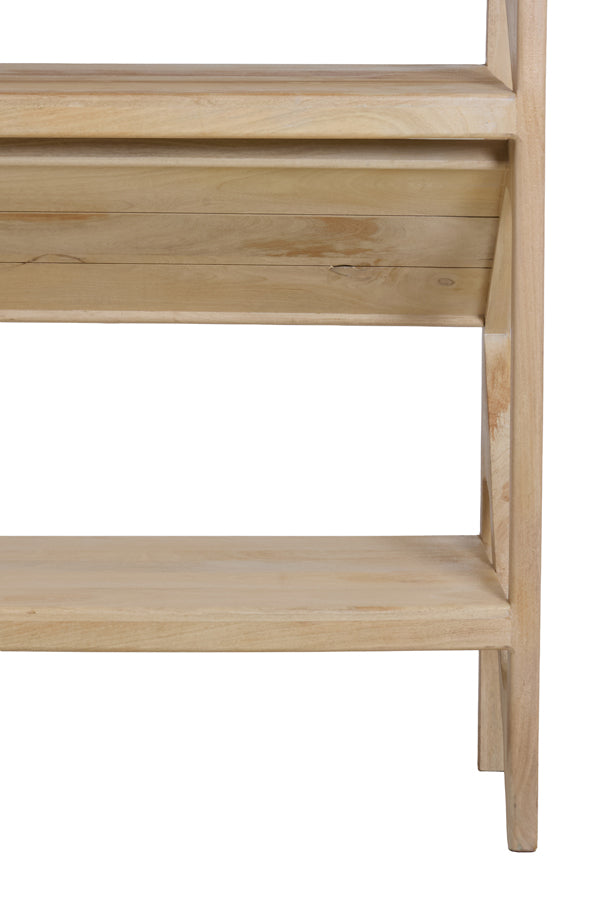 Yuki Natural Mango Wood Open Display Unit