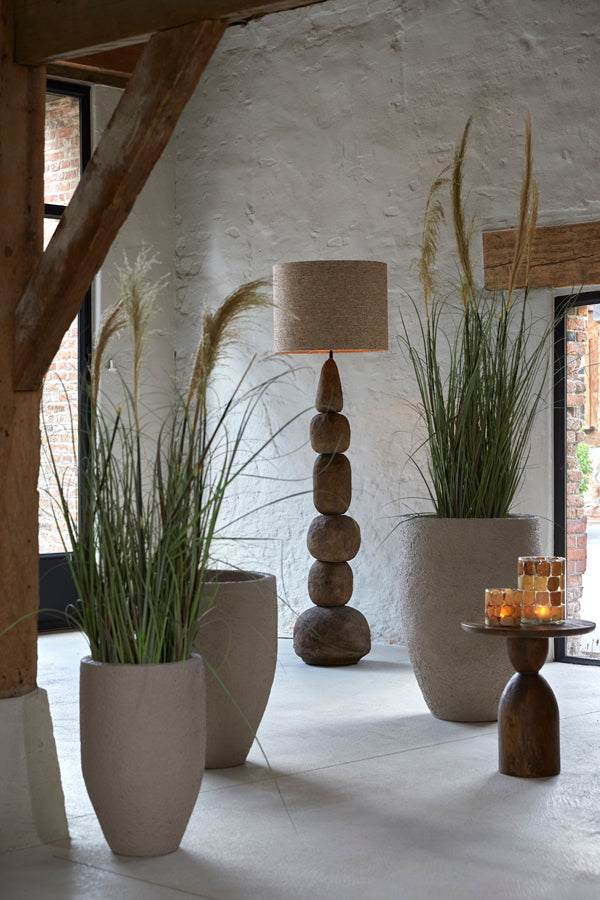 Sirolo Set of 3 Sand Metal Decorative Planters
