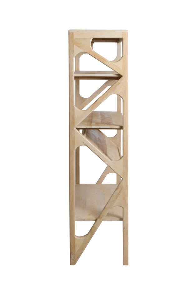 Yuki Natural Mango Wood Open Display Unit