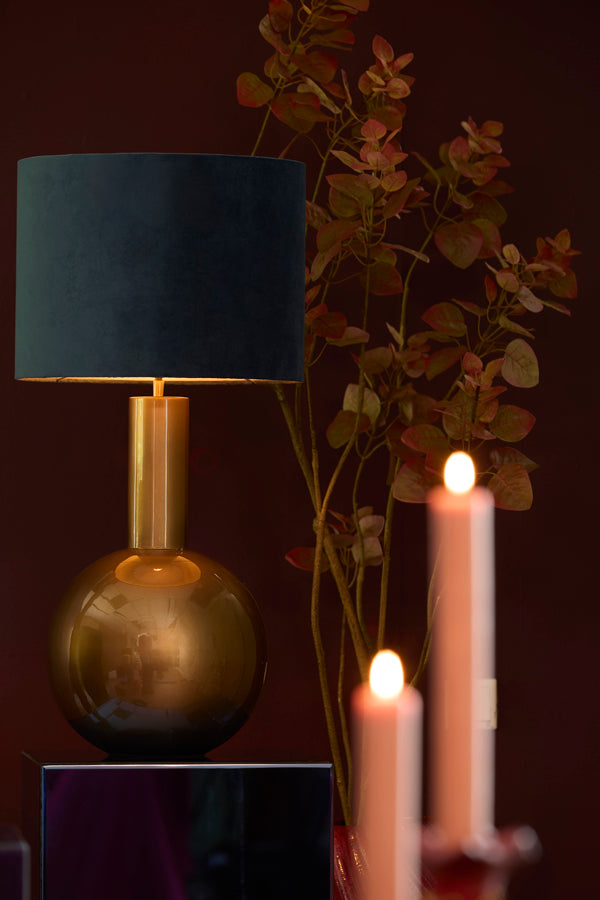 Benao Gloss Bronze Metal Table Lamp Base 53cm
