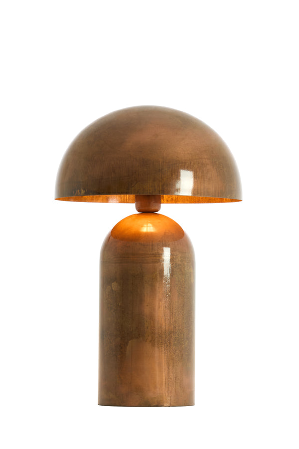 Tolima Copper Bronze Metal Table Lamp 48cm