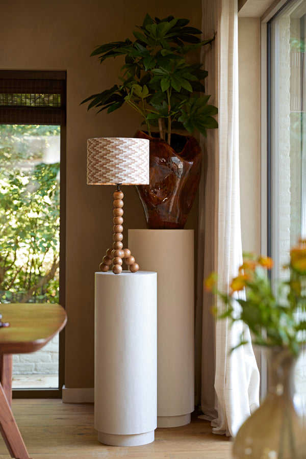 Azura Dark Brown Ceramic Vase 53cm