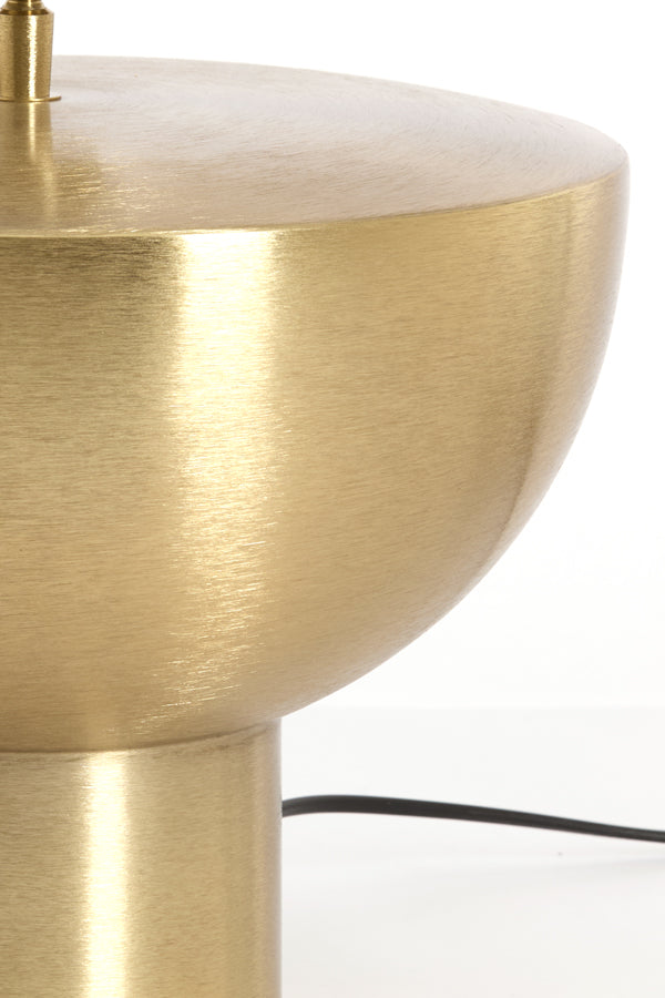 Ismara Matt Gold Metal Table Lamp Base 25cm