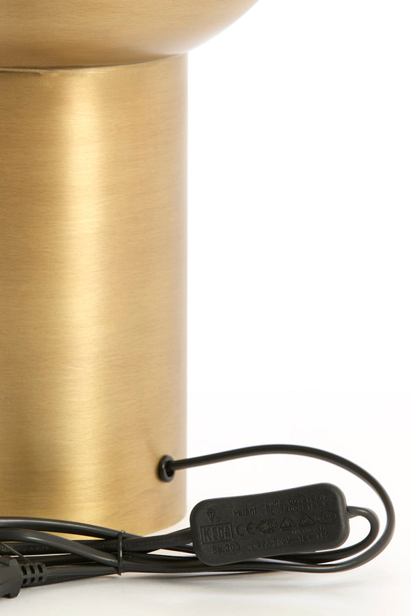Ismara Matt Gold Metal Table Lamp Base 38.5cm