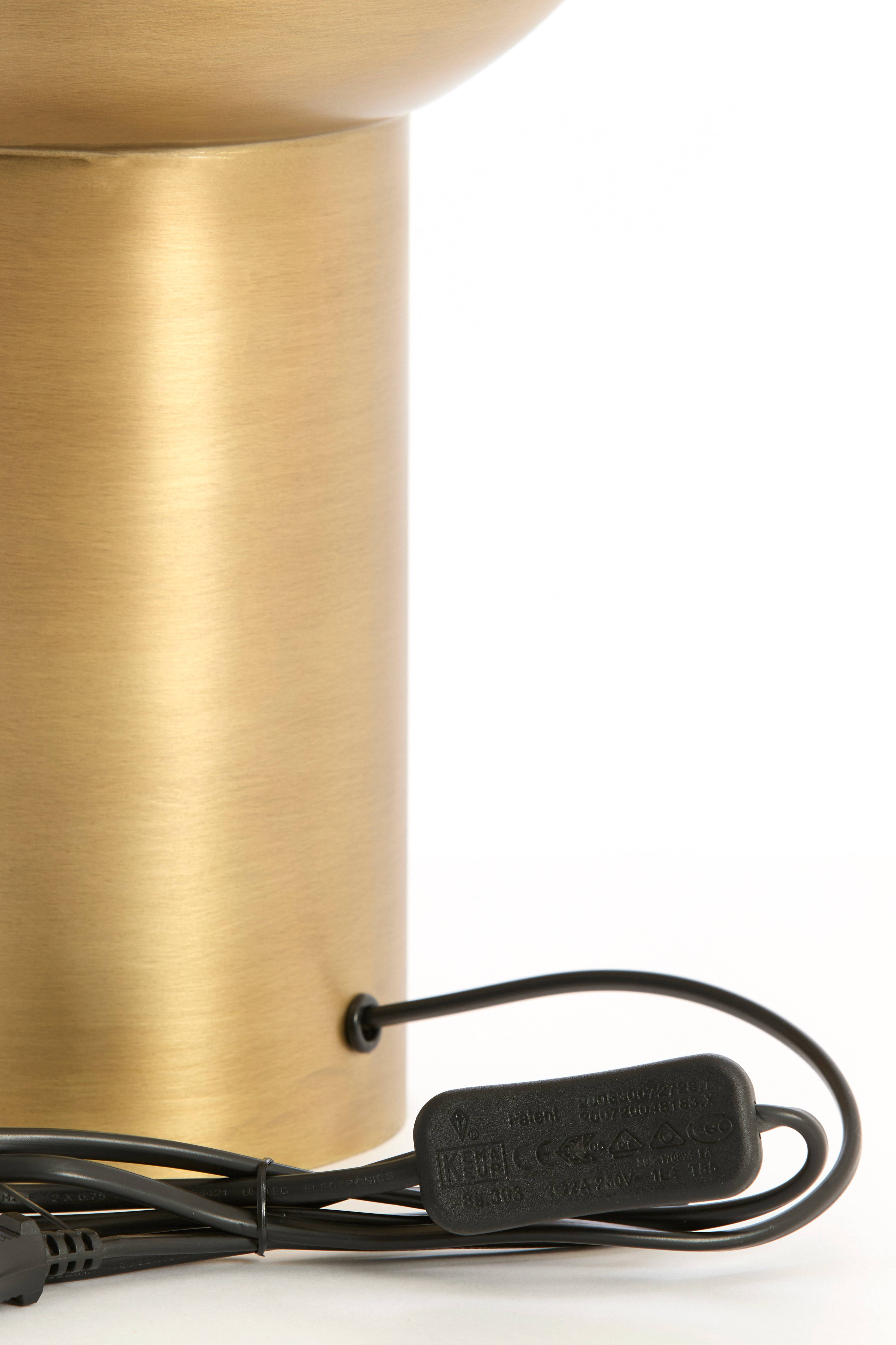 Ismara Antique Bronze Metal Table Lamp Base 38.5cm