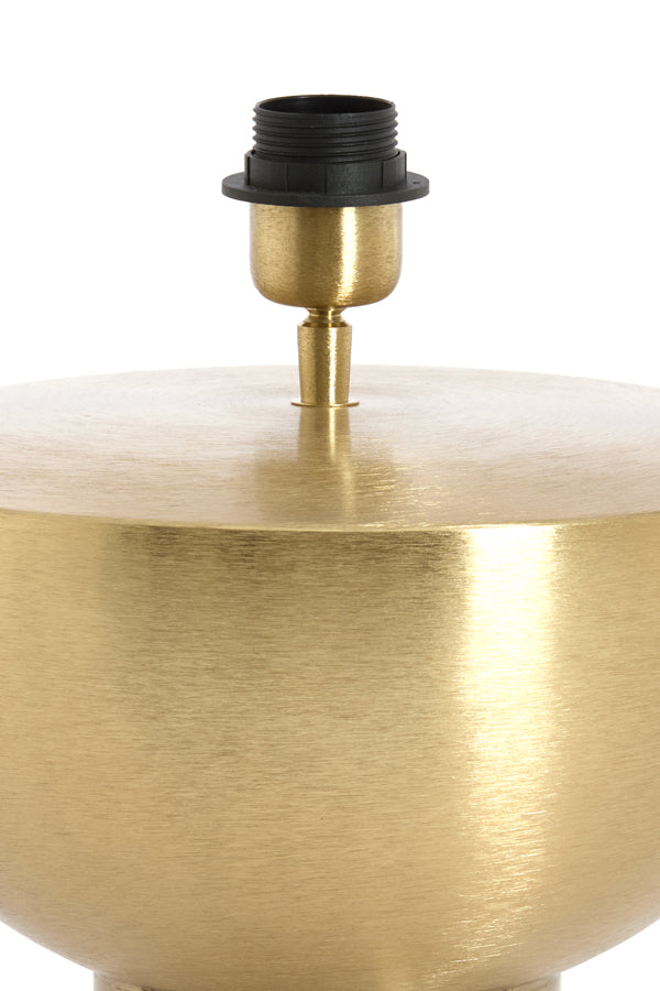 Ismara Matt Gold Metal Table Lamp Base 25cm