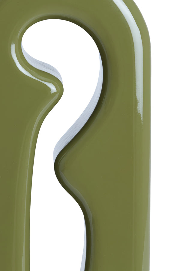 Mistra Gloss Olive Green Table Lamp Base
