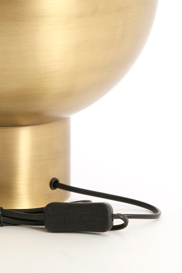 Ismara Matt Gold Metal Table Lamp Base 25cm