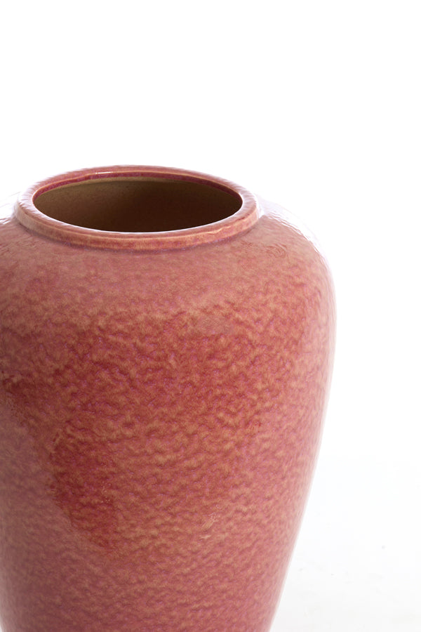Valeria Dark Pink Ceramic Vase 52cm