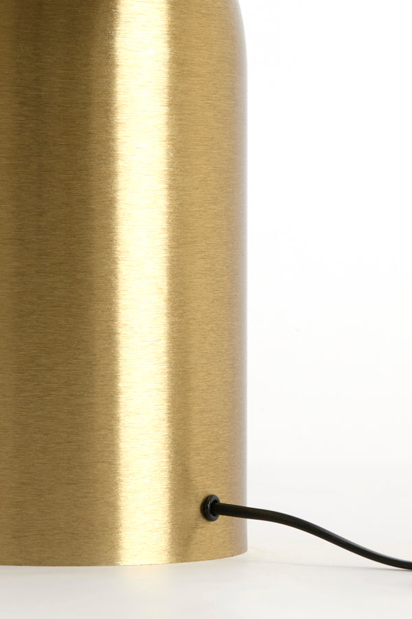 Tolima Matt Gold Metal Table Lamp 48cm