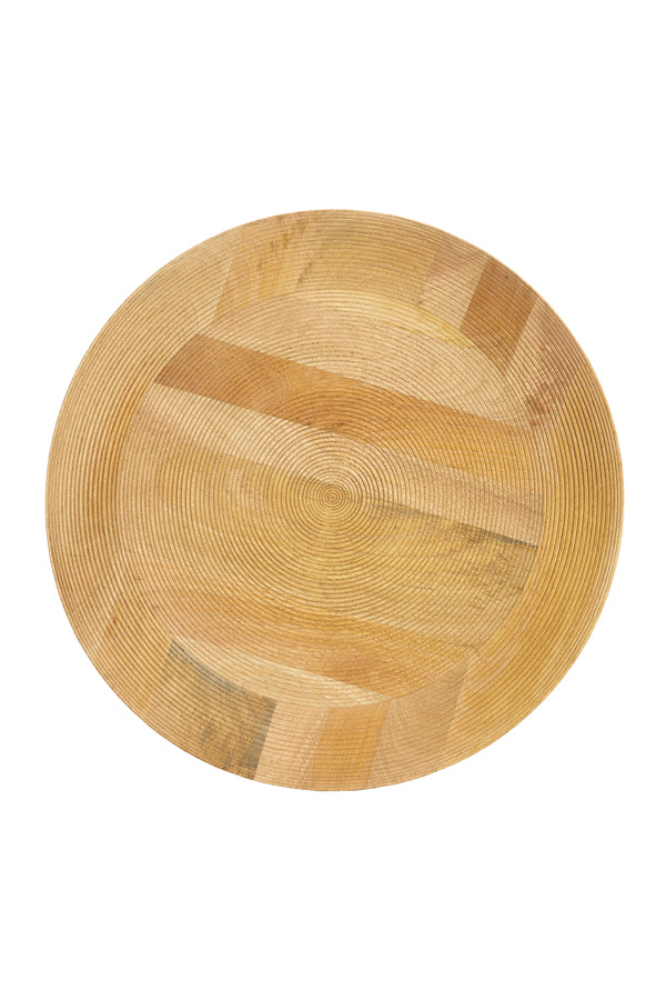 Simnas Natural Mango Wood Decorative Bowl 50cm