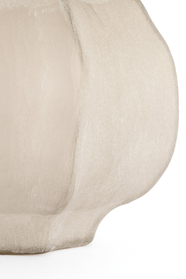 Tejeda Light Brown Glass Vase 32cm