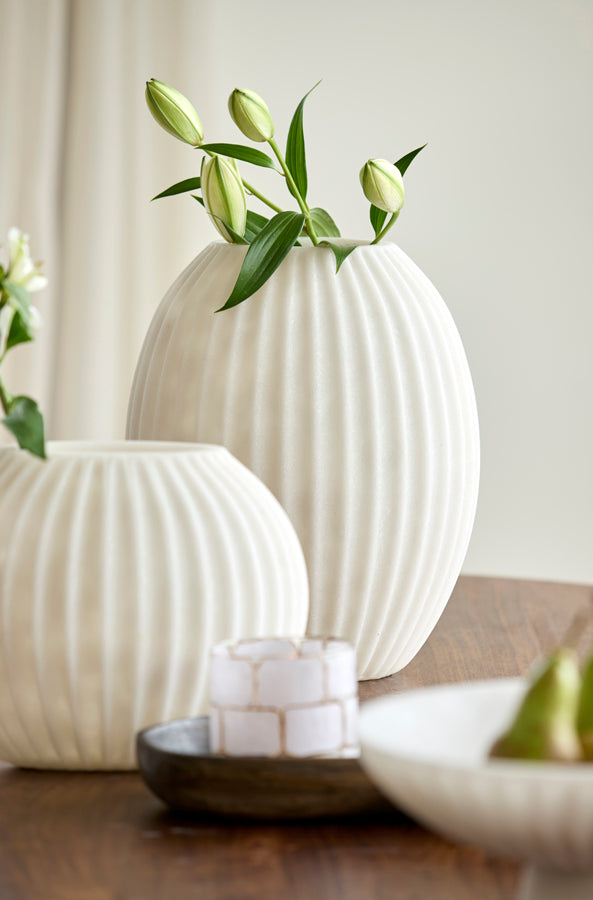 Miralli Cream Vase 36cm