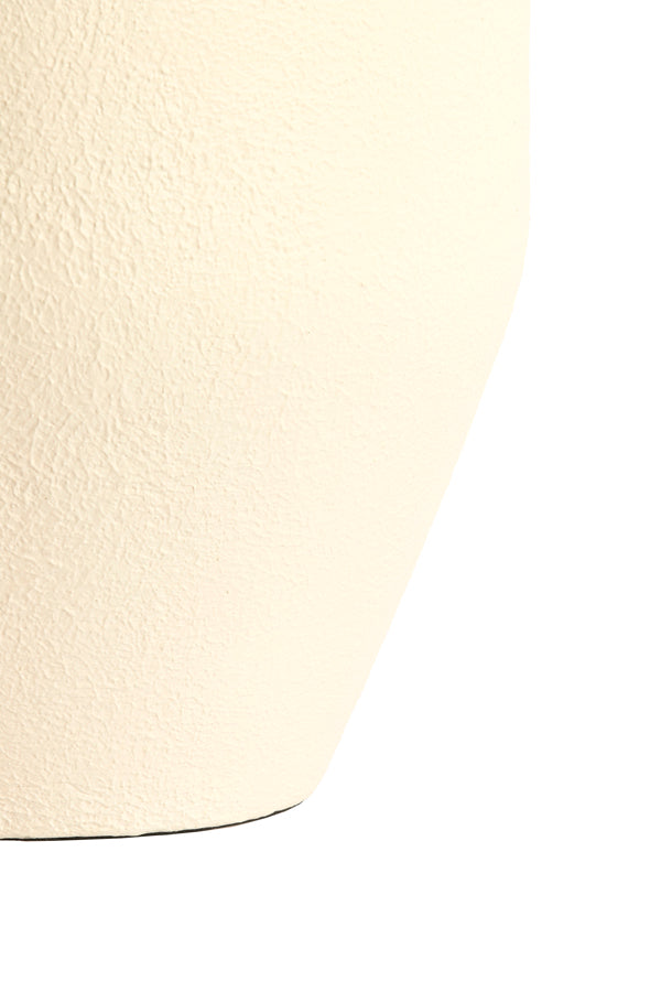 Sirolo Set of 3 Cream Metal Decorative Planters