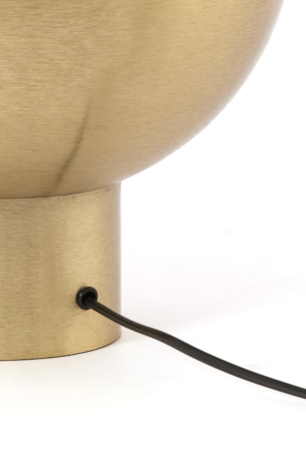 Ismara Matt Gold Metal Table Lamp Base 25cm