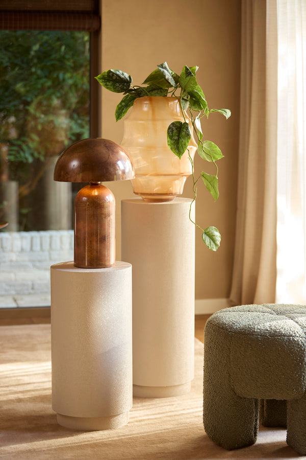 Tolima Copper Bronze Metal Table Lamp 48cm