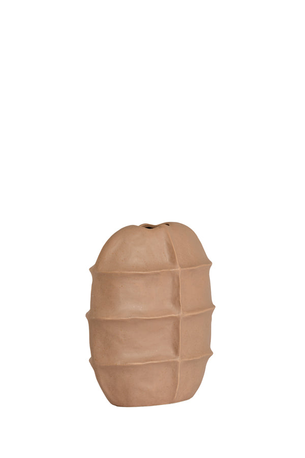 Mantu Matt Dusty Pink Ceramic Vase 28cm