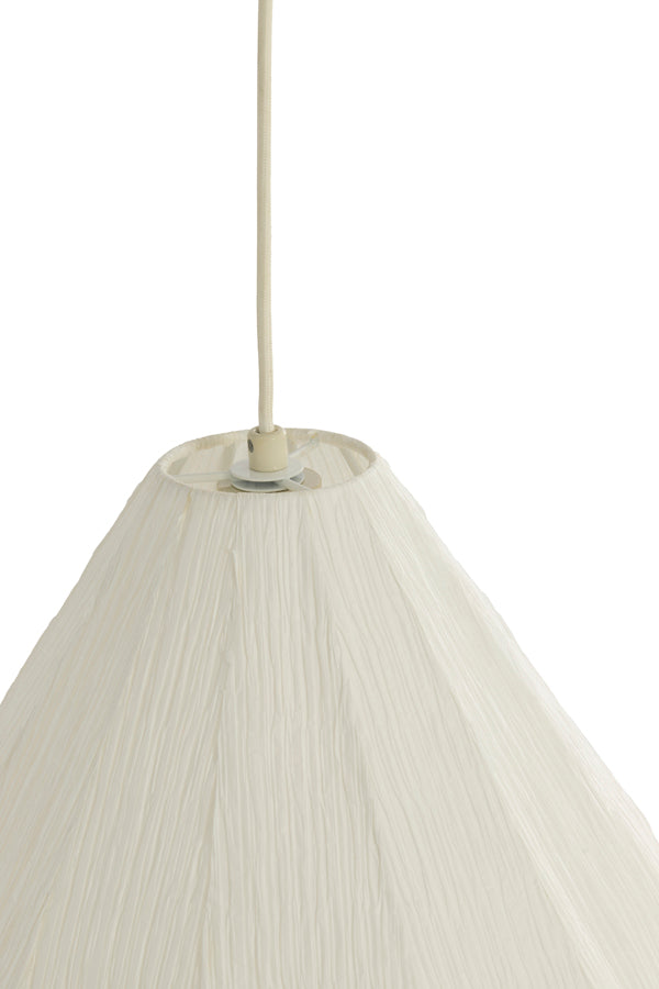 Sarella White Paper Pendant Light 45cm