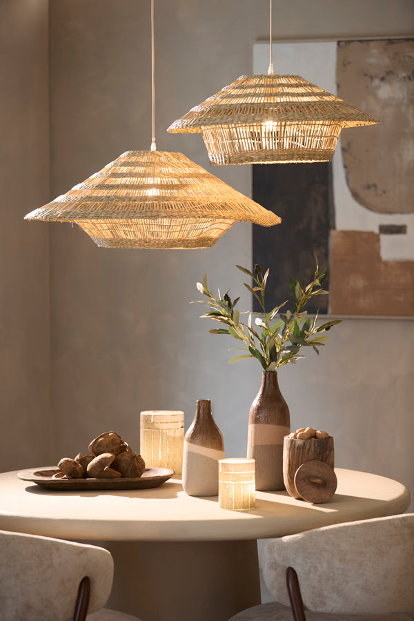 Owana Natural Seagrass Pendant Light 64cm