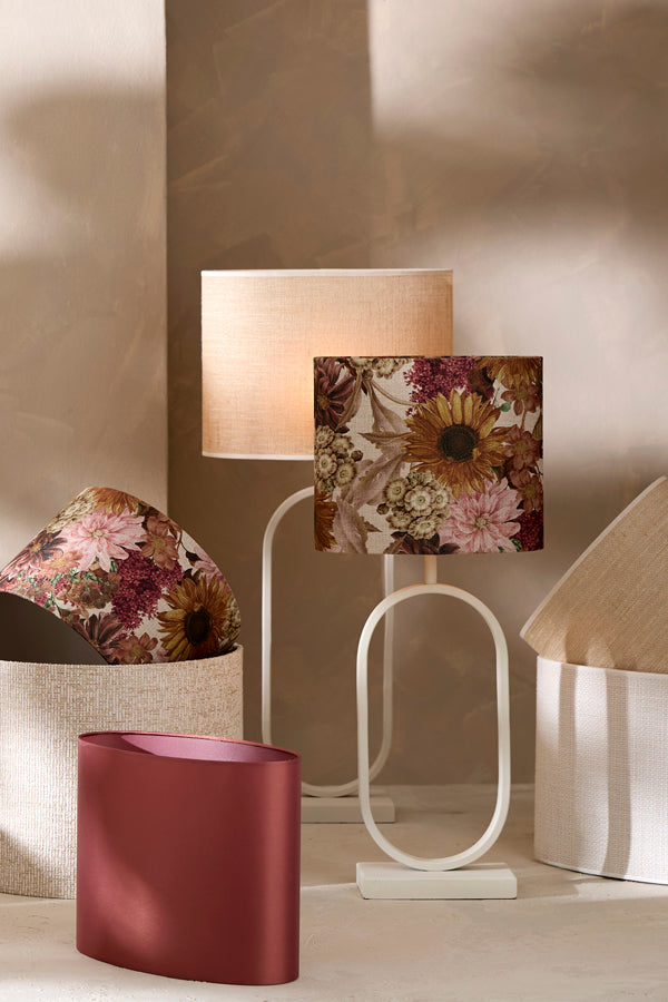 Jamiri Cream Metal Table Lamp Base 55cm