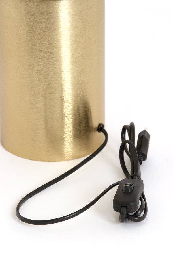 Ismara Matt Gold Metal Table Lamp Base 38.5cm