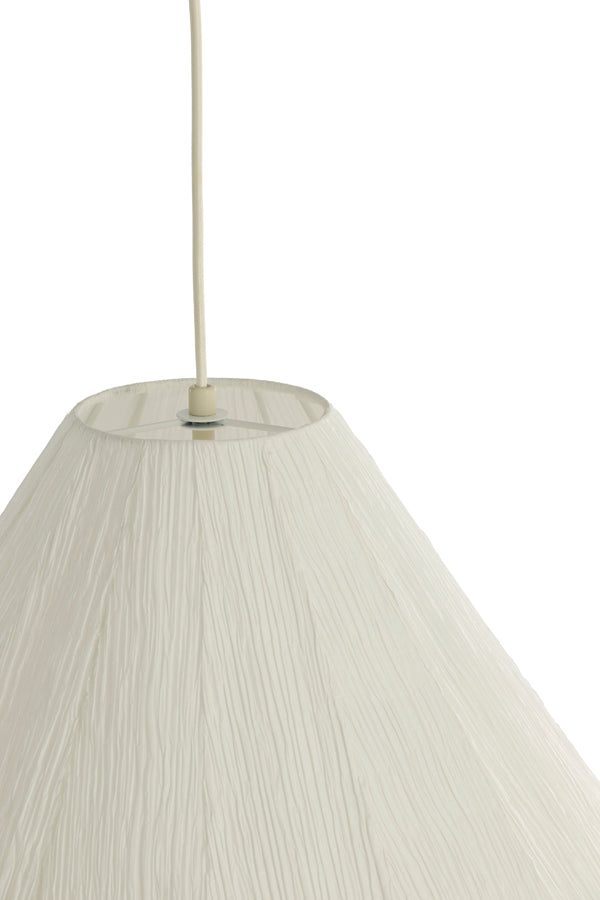 Sarella White Paper Pendant Light 57cm