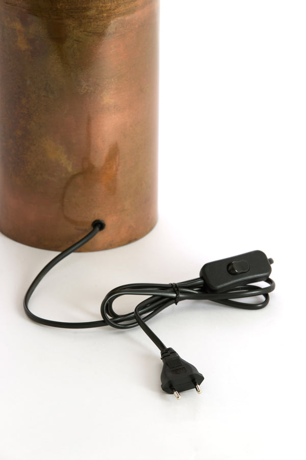 Tolima Copper Bronze Metal Table Lamp 48cm
