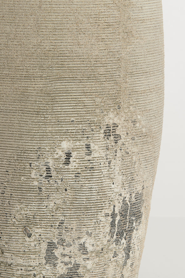 Lucente Textured Grey Ceramic Table Lamp Base