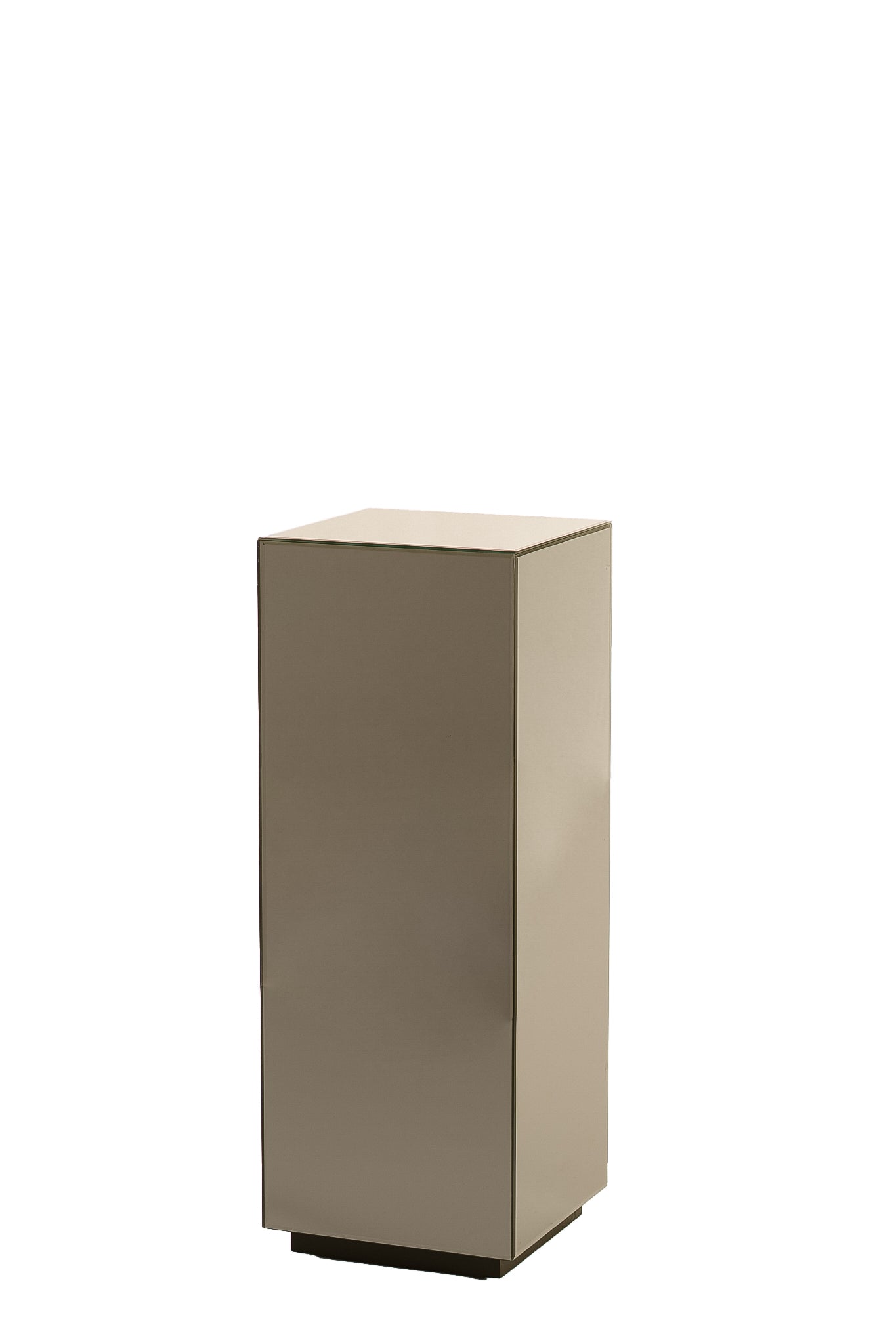Daxton Brown Glass Plinth 80cm