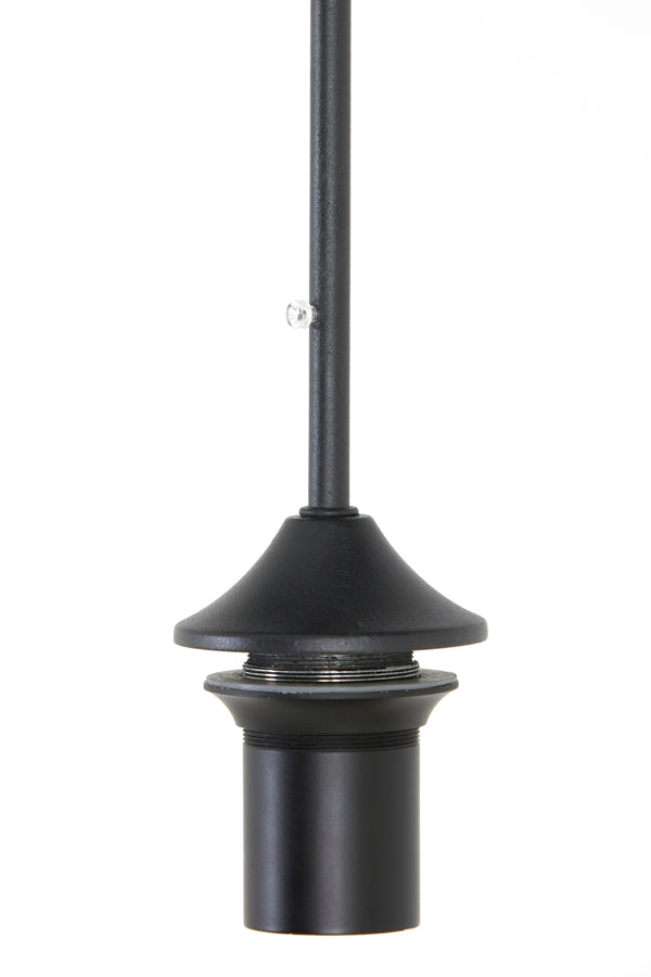 Mayson Smoked Glass & Matt Black 10 Light Pendant Light