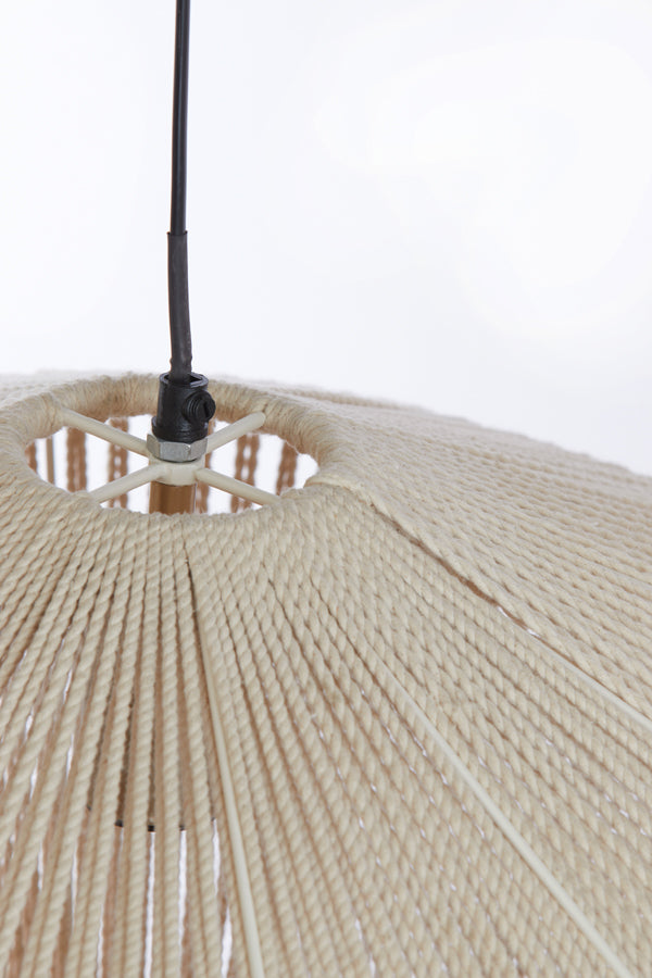 Felida Cream Pendant Light 42cm