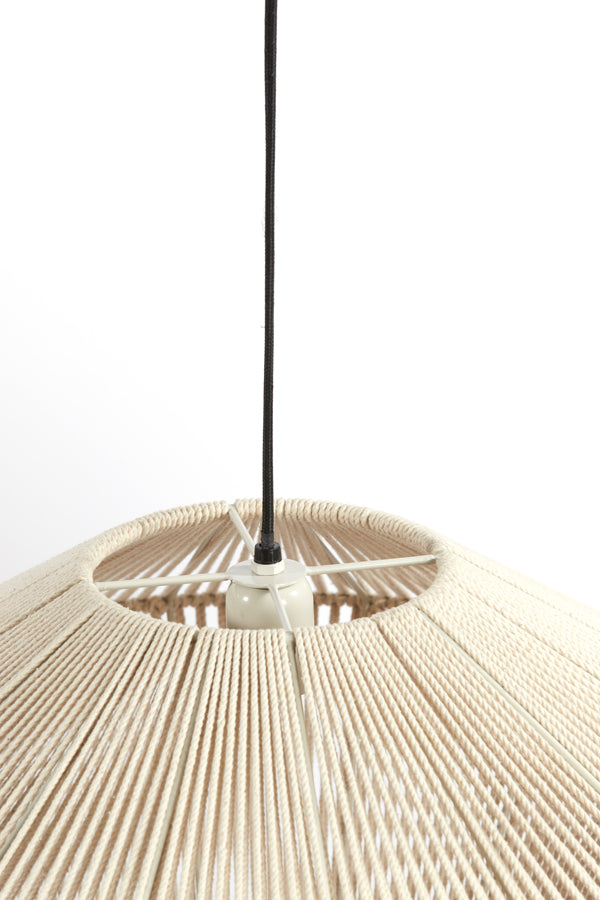 Felida Cream Pendant Light 53cm