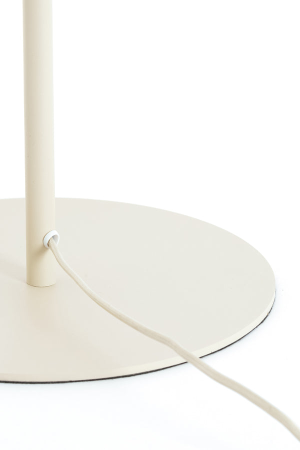 Solune Natural & Sand Linen Floor Lamp