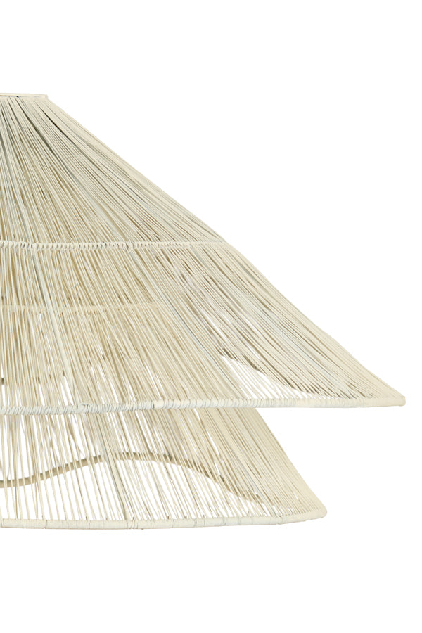 Alameda Cream Metal Pendant Light 56cm