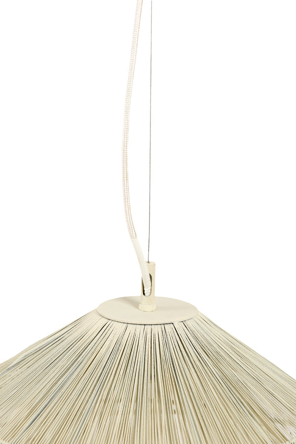 Alameda Cream Metal Pendant Light 56cm
